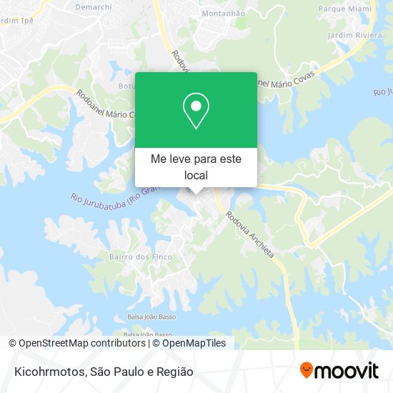 Kicohrmotos mapa