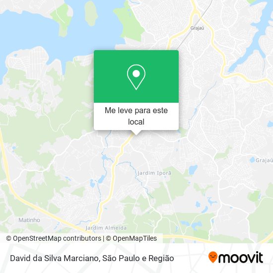 David da Silva Marciano mapa