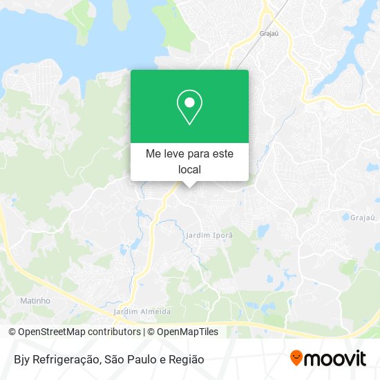 Bjy Refrigeração mapa