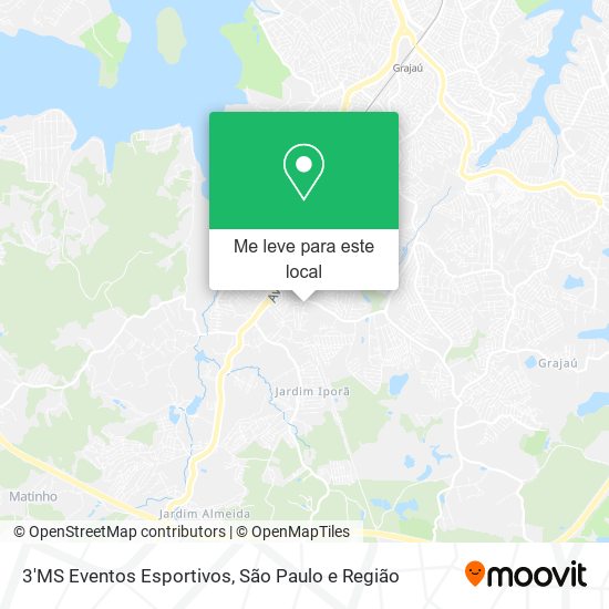 3'MS Eventos Esportivos mapa