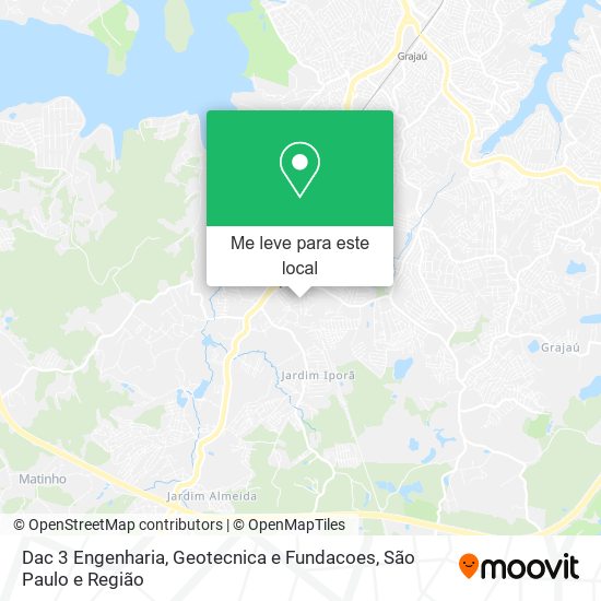 Dac 3 Engenharia, Geotecnica e Fundacoes mapa