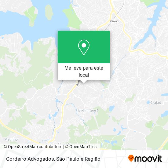 Cordeiro Advogados mapa