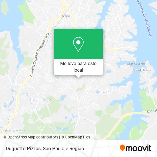 Duguetto Pizzas mapa