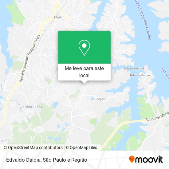 Edvaldo Daloia mapa