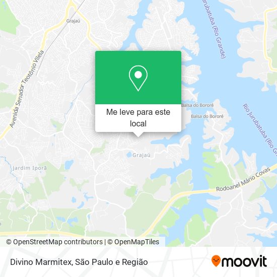 Divino Marmitex mapa