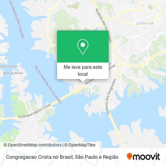 Congregacao Crista no Brasil mapa
