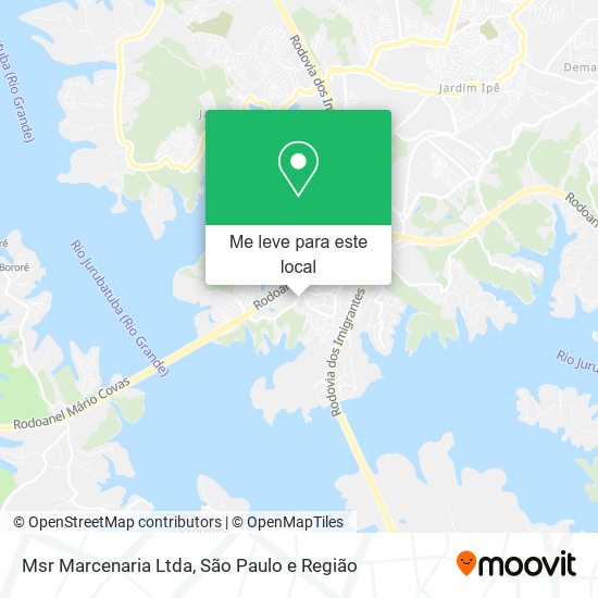 Msr Marcenaria Ltda mapa