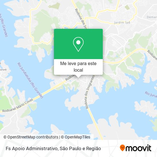 Fs Apoio Administrativo mapa