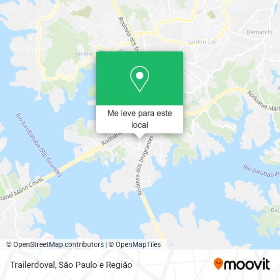 Trailerdoval mapa