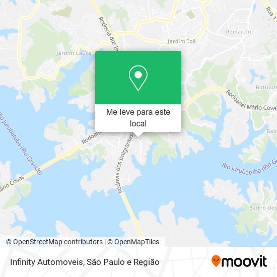 Infinity Automoveis mapa