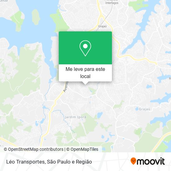 Léo Transportes mapa
