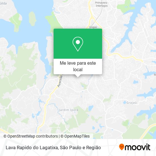 Lava Rapido do Lagatixa mapa