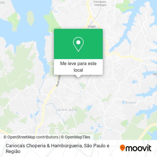 Carioca's Choperia & Hambúrgueria mapa