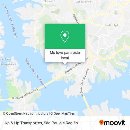 Kp & Hp Transportes mapa