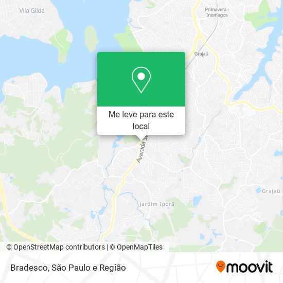 Bradesco mapa