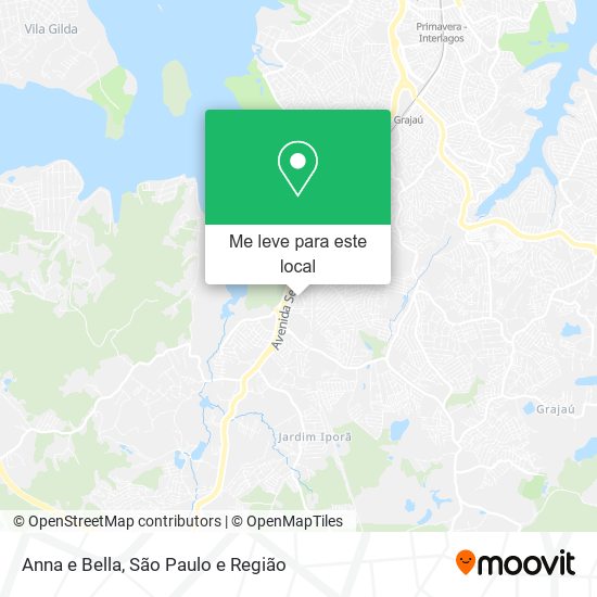 Anna e Bella mapa