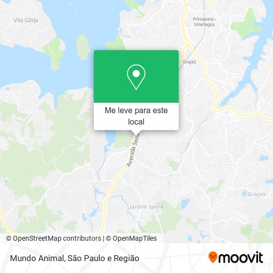 Mundo Animal mapa
