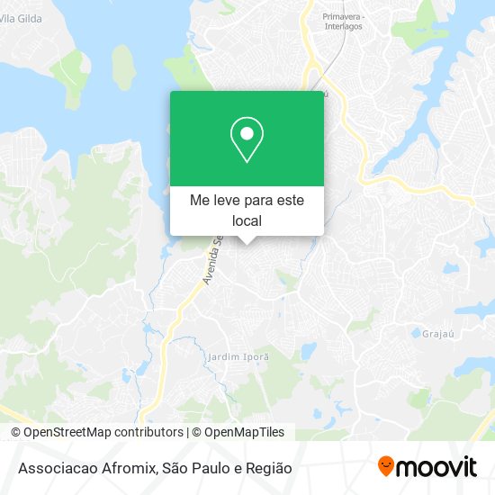 Associacao Afromix mapa