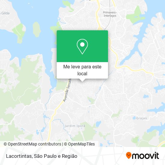 Lacortintas mapa