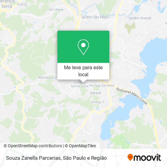 Souza Zanella Parcerias mapa