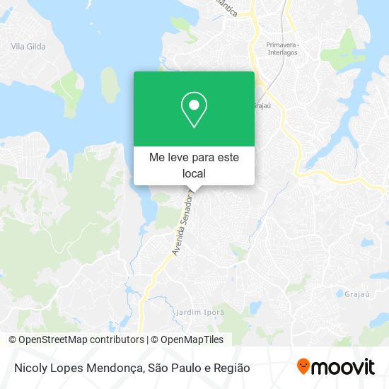 Nicoly Lopes Mendonça mapa