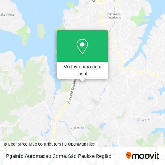 Pgainfo Automacao Come mapa