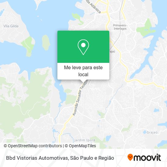 Bbd Vistorias Automotivas mapa