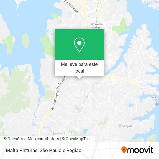 Malta Pinturas mapa