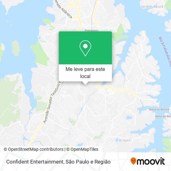 Confident Entertainment mapa