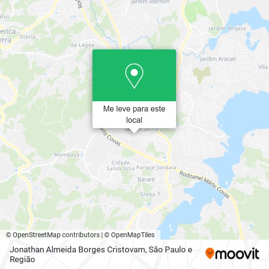 Jonathan Almeida Borges Cristovam mapa