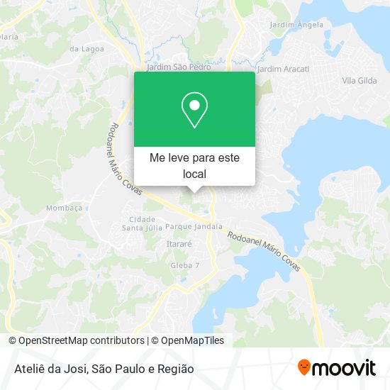 Ateliê da Josi mapa