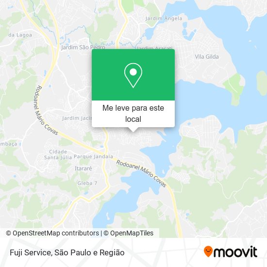 Fuji Service mapa