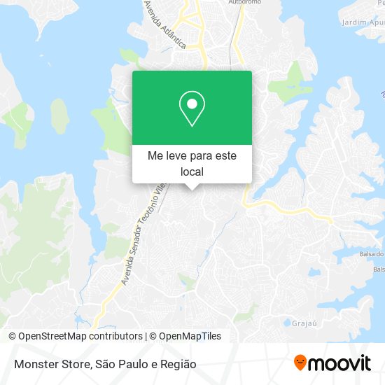Monster Store mapa
