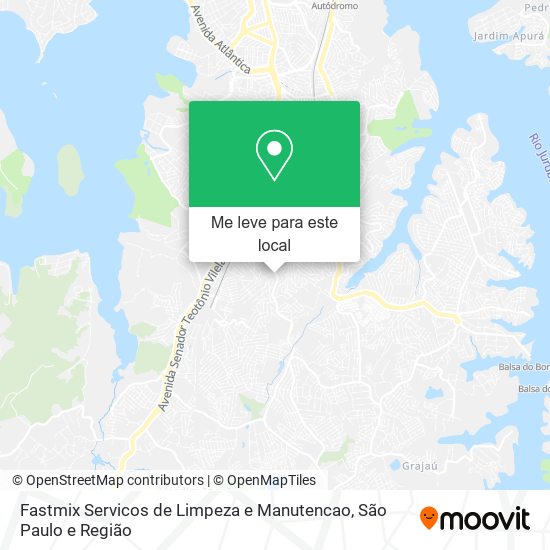 Fastmix Servicos de Limpeza e Manutencao mapa