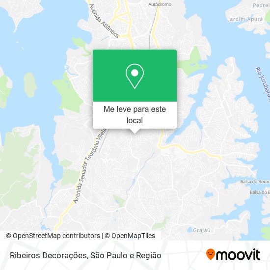 Ribeiros Decorações mapa