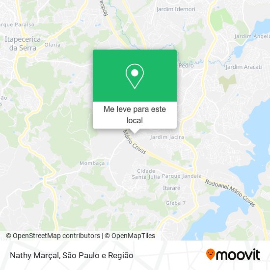 Nathy Marçal mapa