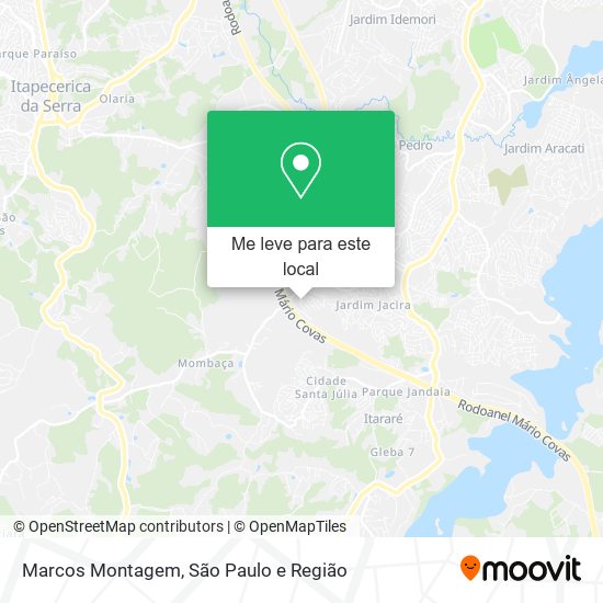 Marcos Montagem mapa