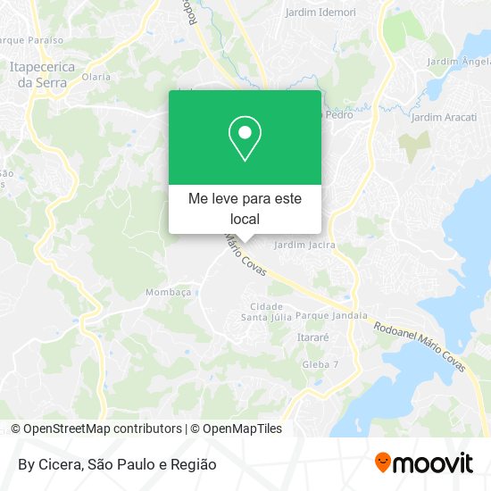 By Cicera mapa