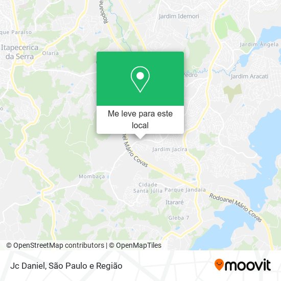 Jc Daniel mapa