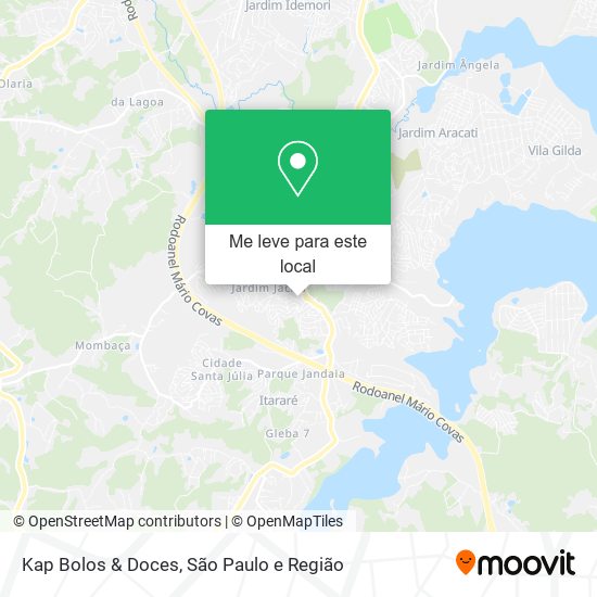 Kap Bolos & Doces mapa