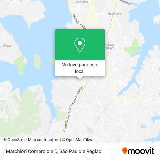 Marchiori Comércio e D mapa