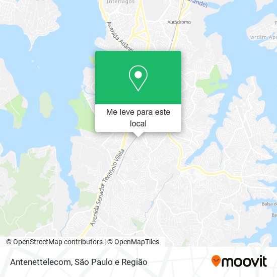 Antenettelecom mapa