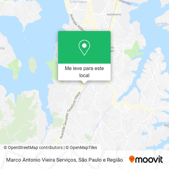 Marco Antonio Vieira Serviços mapa