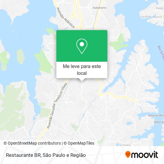 Restaurante BR mapa