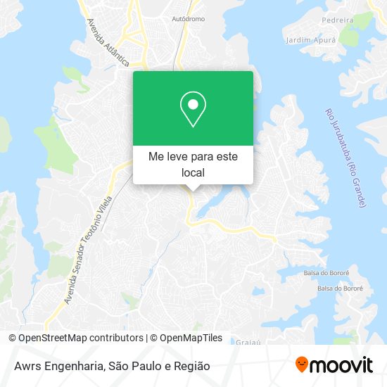 Awrs Engenharia mapa