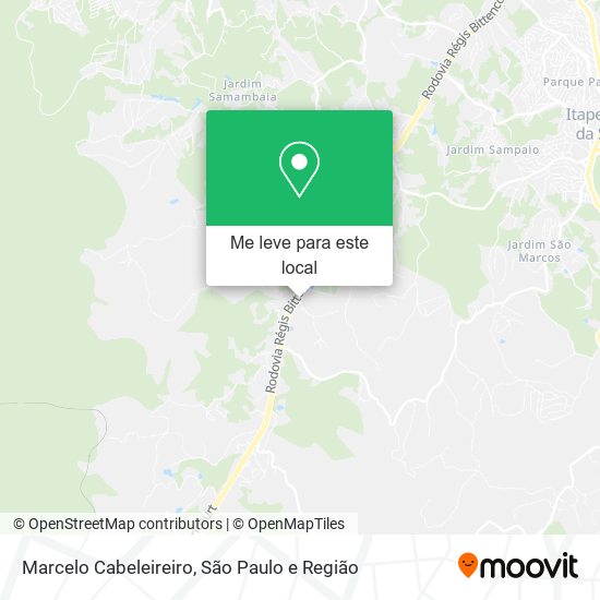 Marcelo Cabeleireiro mapa