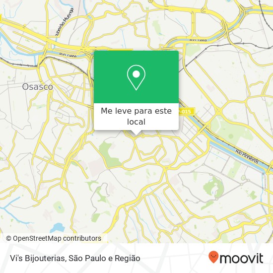Vi's Bijouterias, Avenida Leão Machado, 100 Jaguaré São Paulo-SP 05328-020 mapa