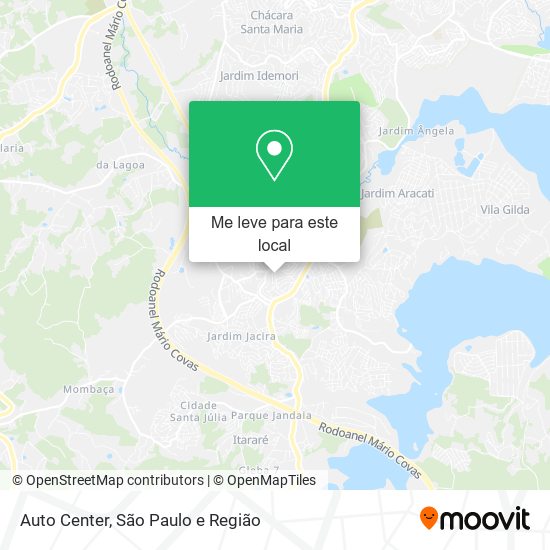 Auto Center mapa