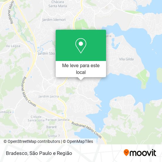 Bradesco mapa