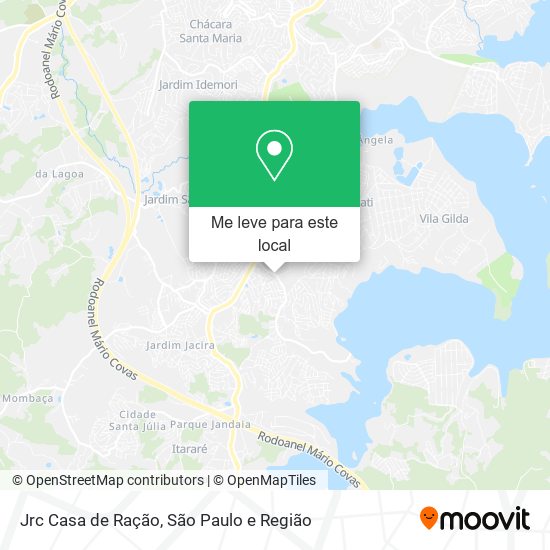 Jrc Casa de Ração mapa